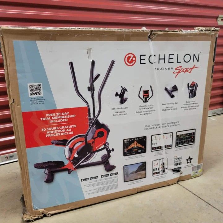 Echelon Sport Elliptical Trainer with 8 Levels of Magnetic Resistance