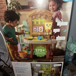 Fisher price garden to kitchen