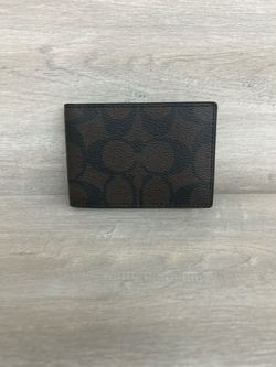 Coach Id Billfold Wallet In Signature Canvas (PO1020049)