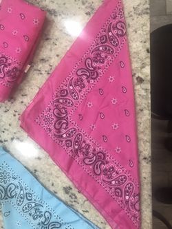 Bandana 20”x20” (Lot Of 14) / excellent For Mask)