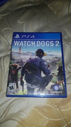 Ps4 game watch dogs 2