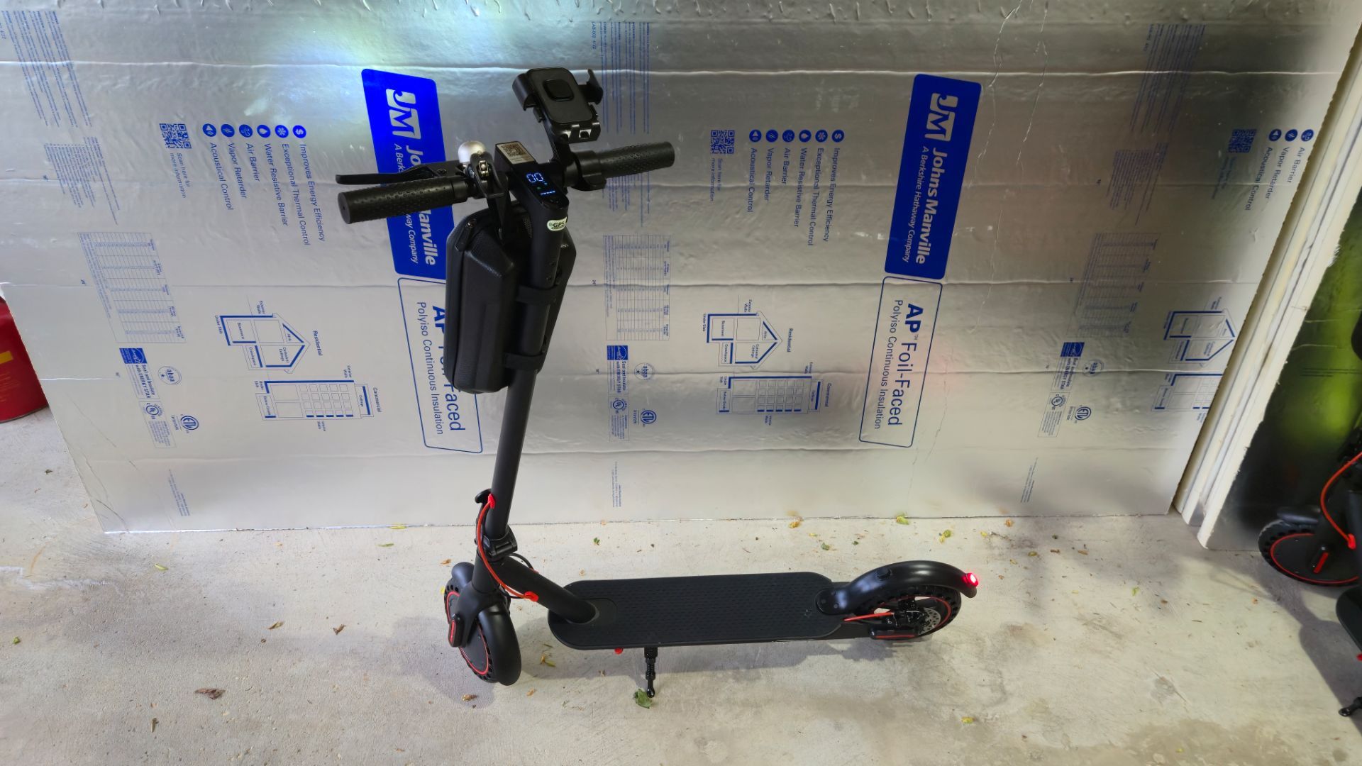 Black Electric Scooter | Fully Loaded | 350W | 19MPH | 22 Mile Range