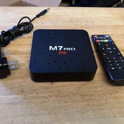 Android TV Box M7 PRO 4K 