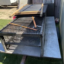 Traila para asar pollos