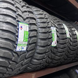 33x12.50x22 Mud Terrain Tires 