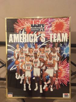 1992 USA dream team poster