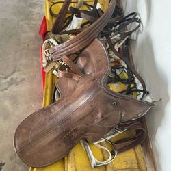 Horse Racing saddle And Tack