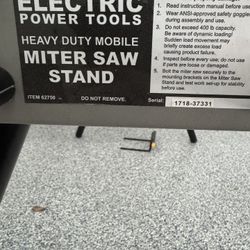 Mitre saw stand