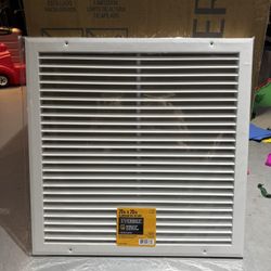 Everbilt 20” x 20” Aluminum Air Return Vent – White (Brand New, 5 Available)