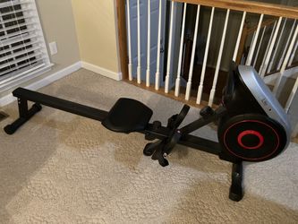 SereneLife Rowing Machine – Air and Magnetic Rowing Machine Like
