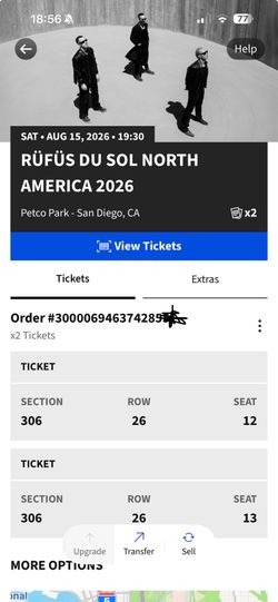 Rufus tickets San Diego
