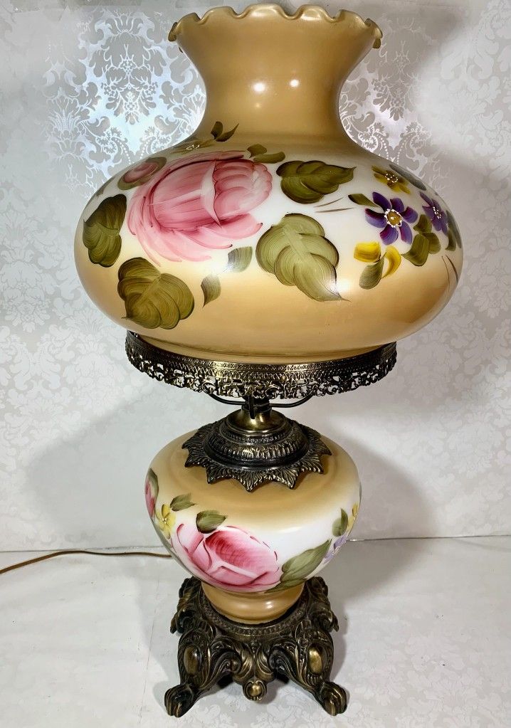 Vintage 1960s Gone With The Wind Lamp