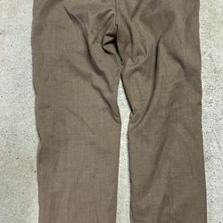 Women's brown dress pants size extra small