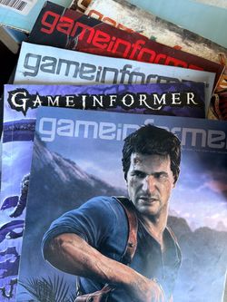 Game informer old school game stop magazines
