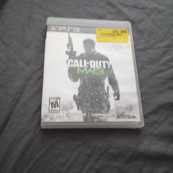 Call Of Duty MW3 Ps3