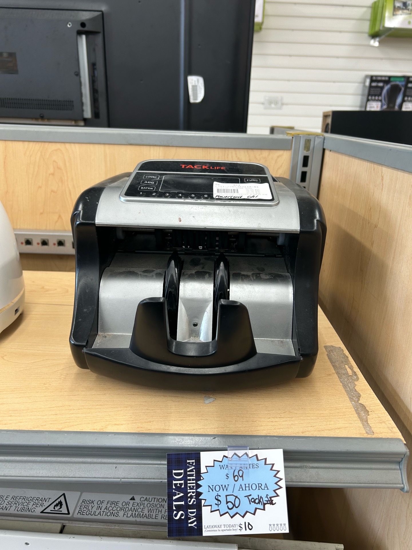 TackLife Money Counter