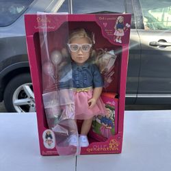 Our Generation Emily Posable 18" Party Planner Doll & Storybook