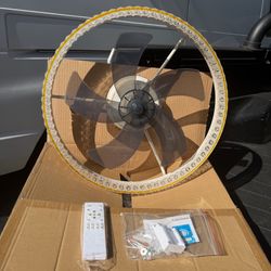 CEILING FAN WITH LIGHT
