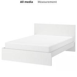 Malm IKEA King Bed Frame 