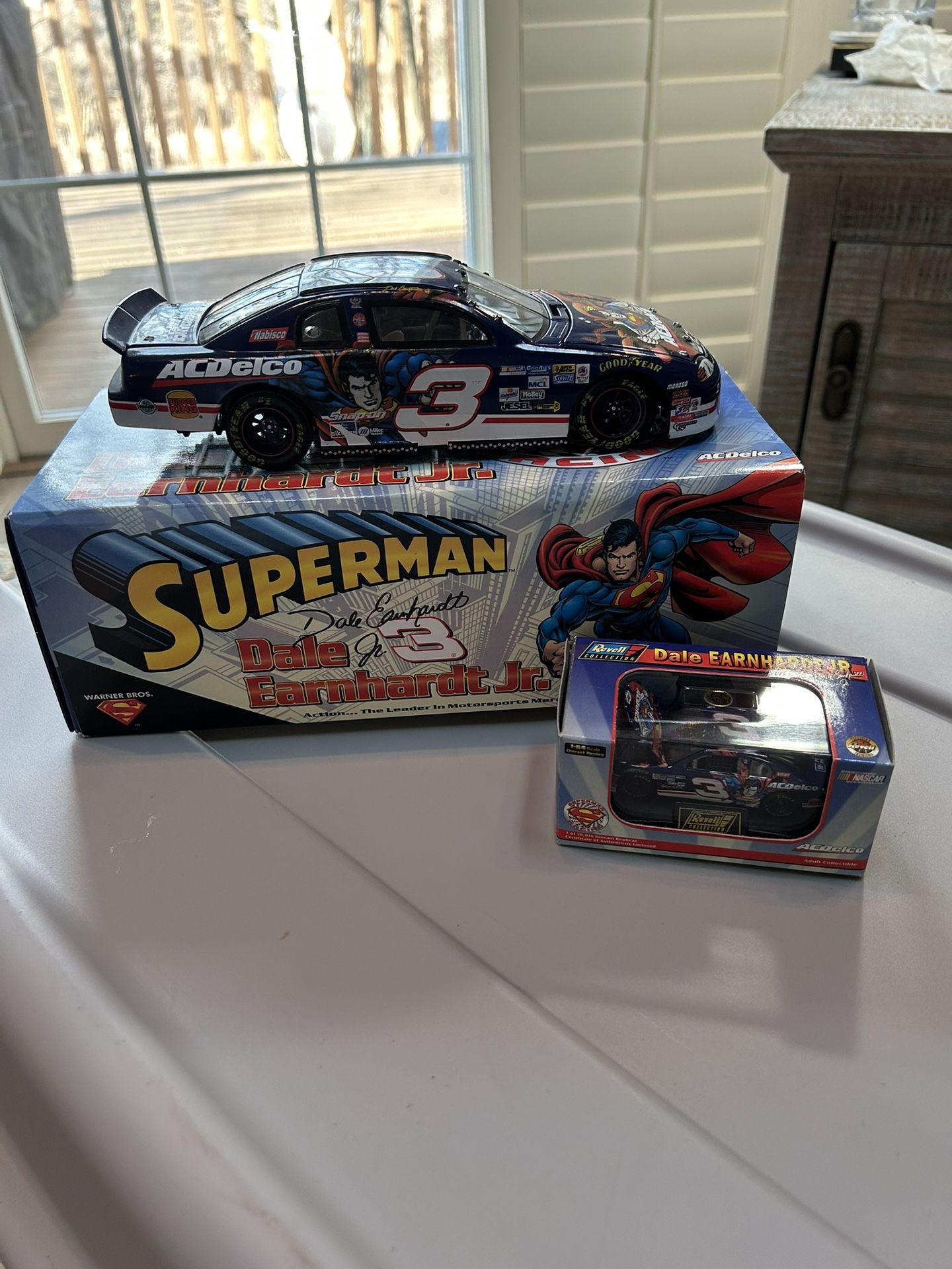 Dale Earnhardt JR. Superman Car