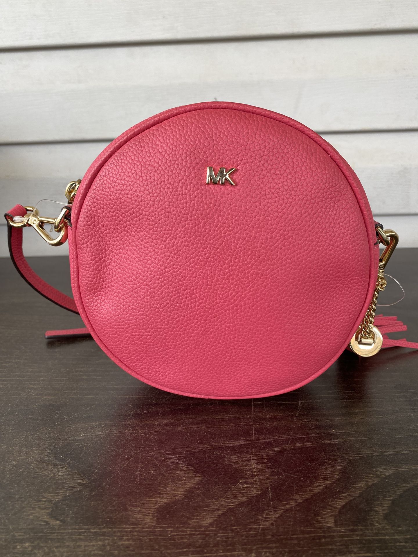 MICHAEL Michael Kors Medium Leather Canteen Bag 32T8GF5N3L Rose Pink Jewelry Accessories