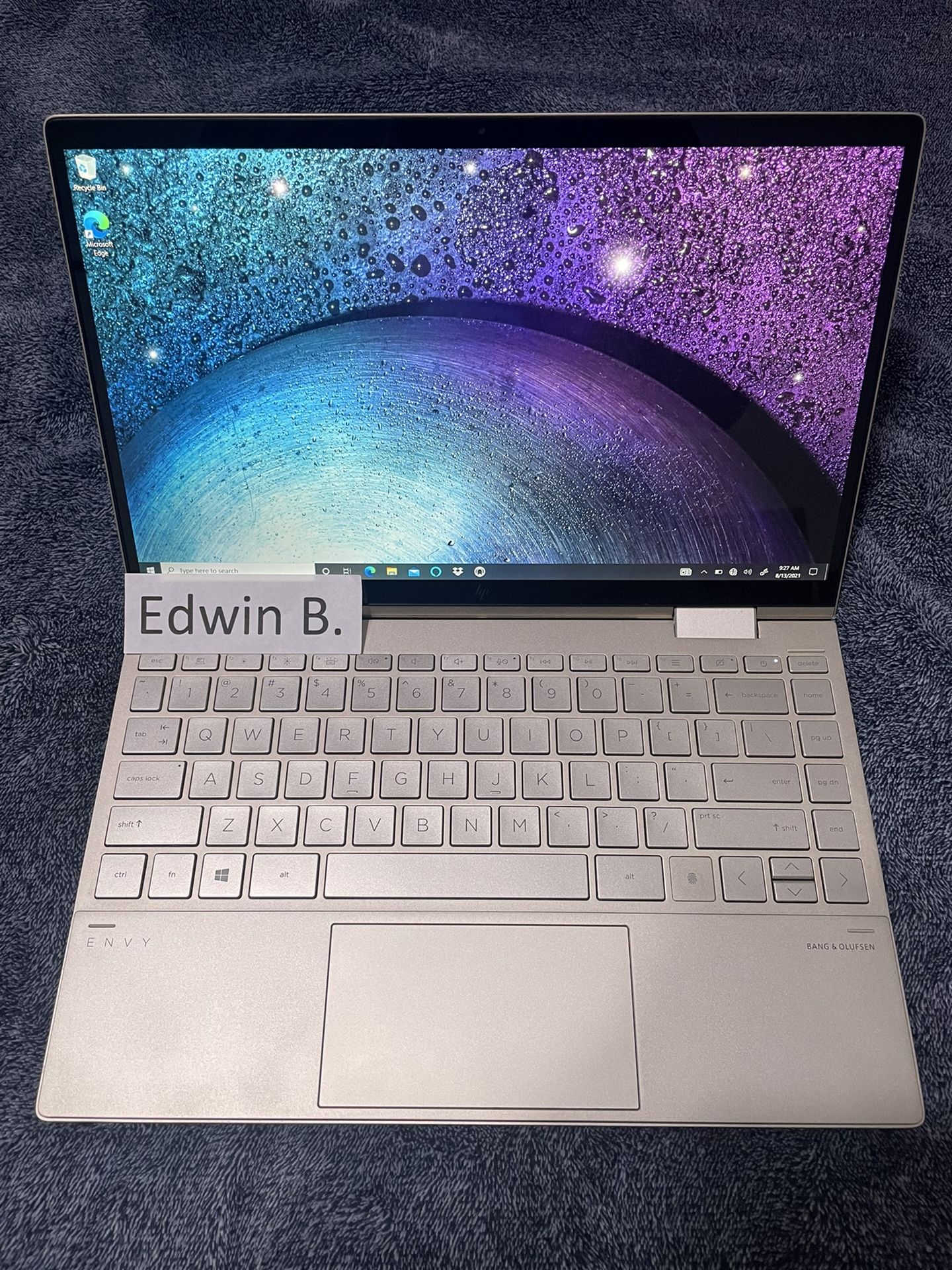 HP Envy x360, 13.3", Convertible 2-in-1 Laptop/Table - Pale Gold - 13M-BD0023DX
