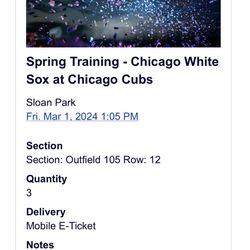 Chicago Cubs Tickets 