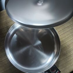 Electric Skillet Stainless Steel/Cazuela Electrica