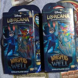 Disney Lorcana: Whispers in the Well Starter Deck (Sapphire & Steel)