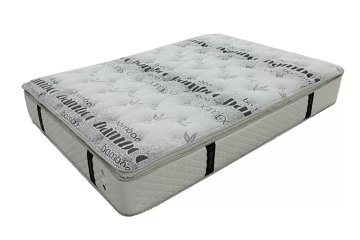 CAL KING POCKETED COIL PILLOWTOP MATTRESS ONLY