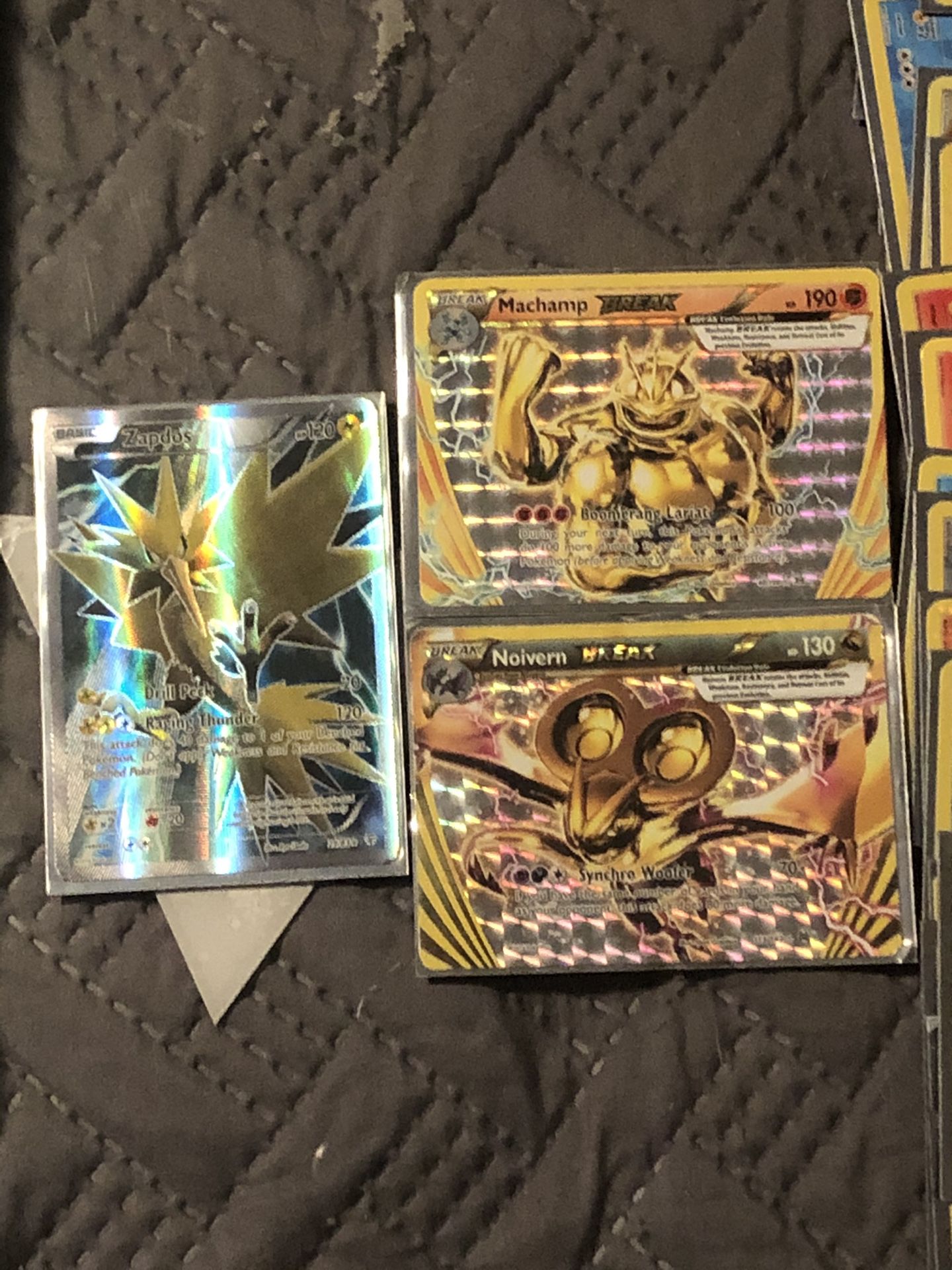 Collectible Pokémon cards