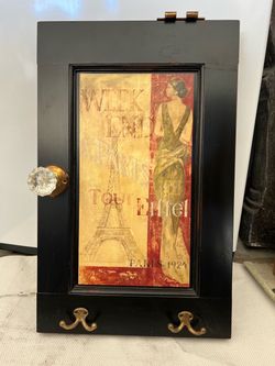 Paris 1924 Decorative Wall Hook Rack