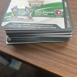 Pokémon Code Cards (100)