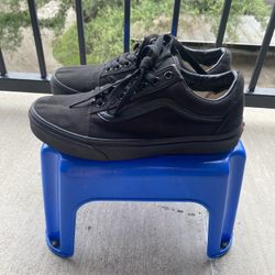 Black Vans Size 8 Men/ 9.5 Women