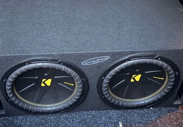 Kicker 12” speaker