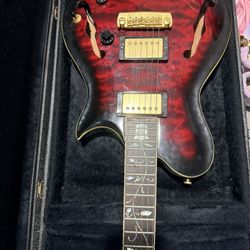 Cort CL 1500 Semi-Hollow Body Electric Guitar - RARE