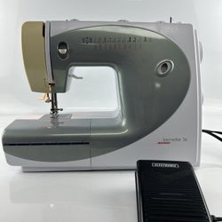 Bernette 56 For Bernina Sewing Machine W/ Pedal Testing & Working