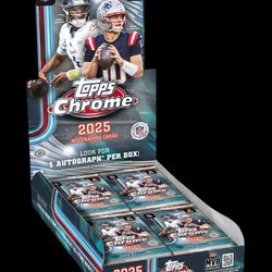 Topps Chrome Football Hobby Boxes 