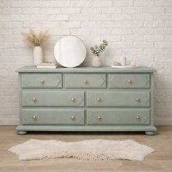 Whispered Sage Dresser ✨ Soft European Calm