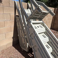 Above Ground A-Frame Pool Ladder