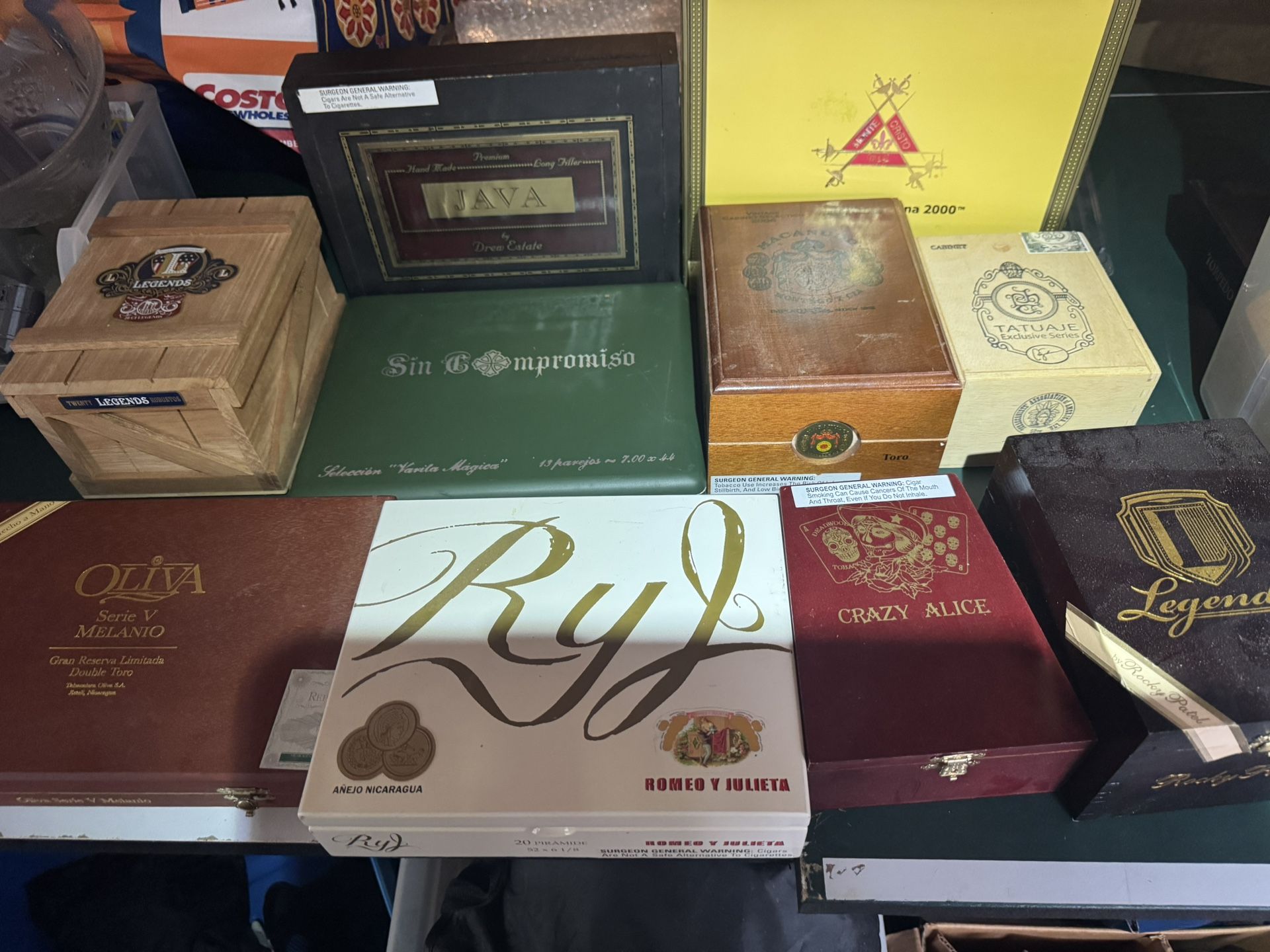 Cigar Boxes For Sale