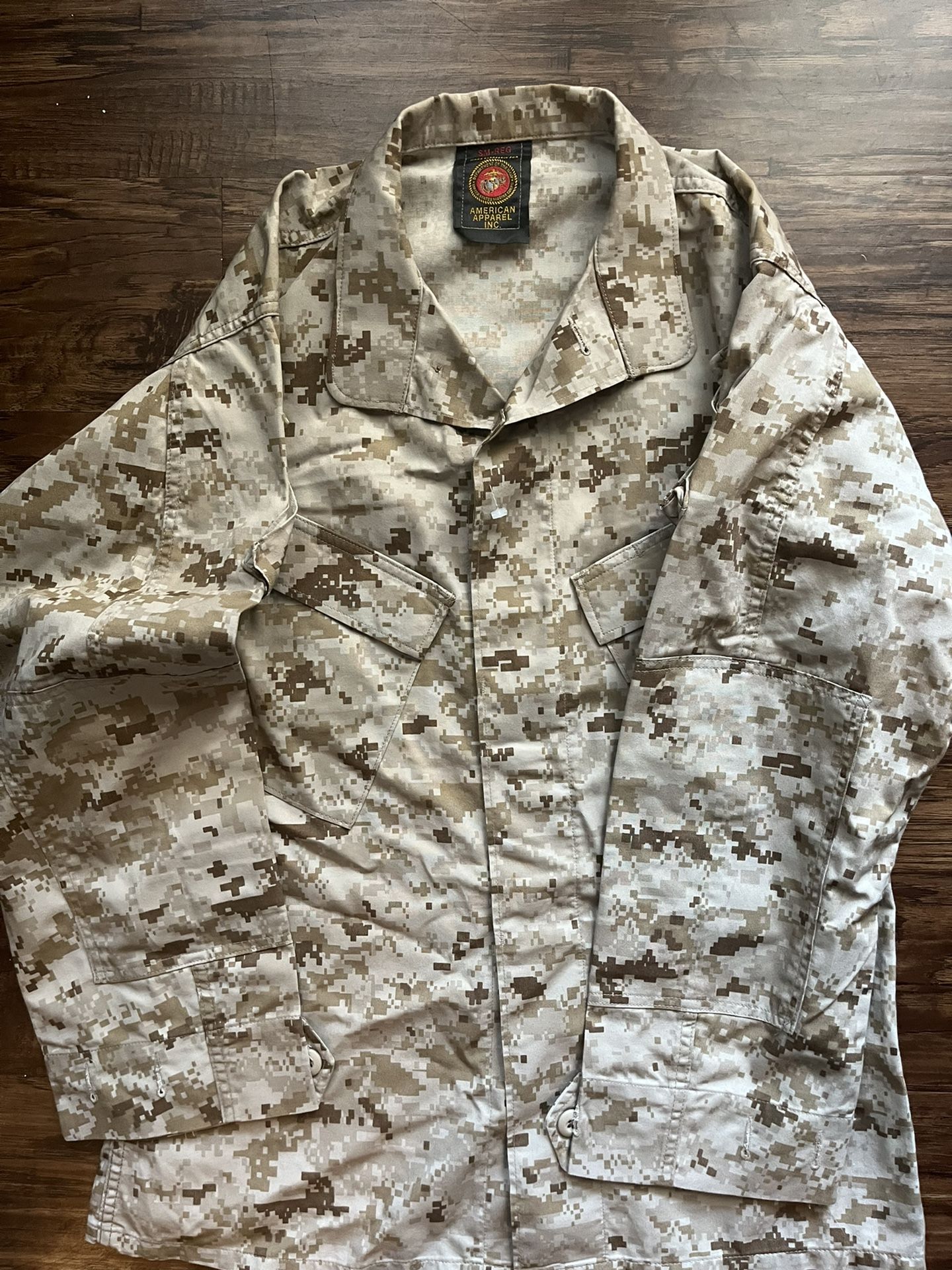 USMC Desert Blouse Small Regular Military Uniform Army for Sale in Dw ...