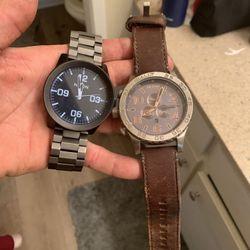 Nixon Corporal and Nixon Simplify watch