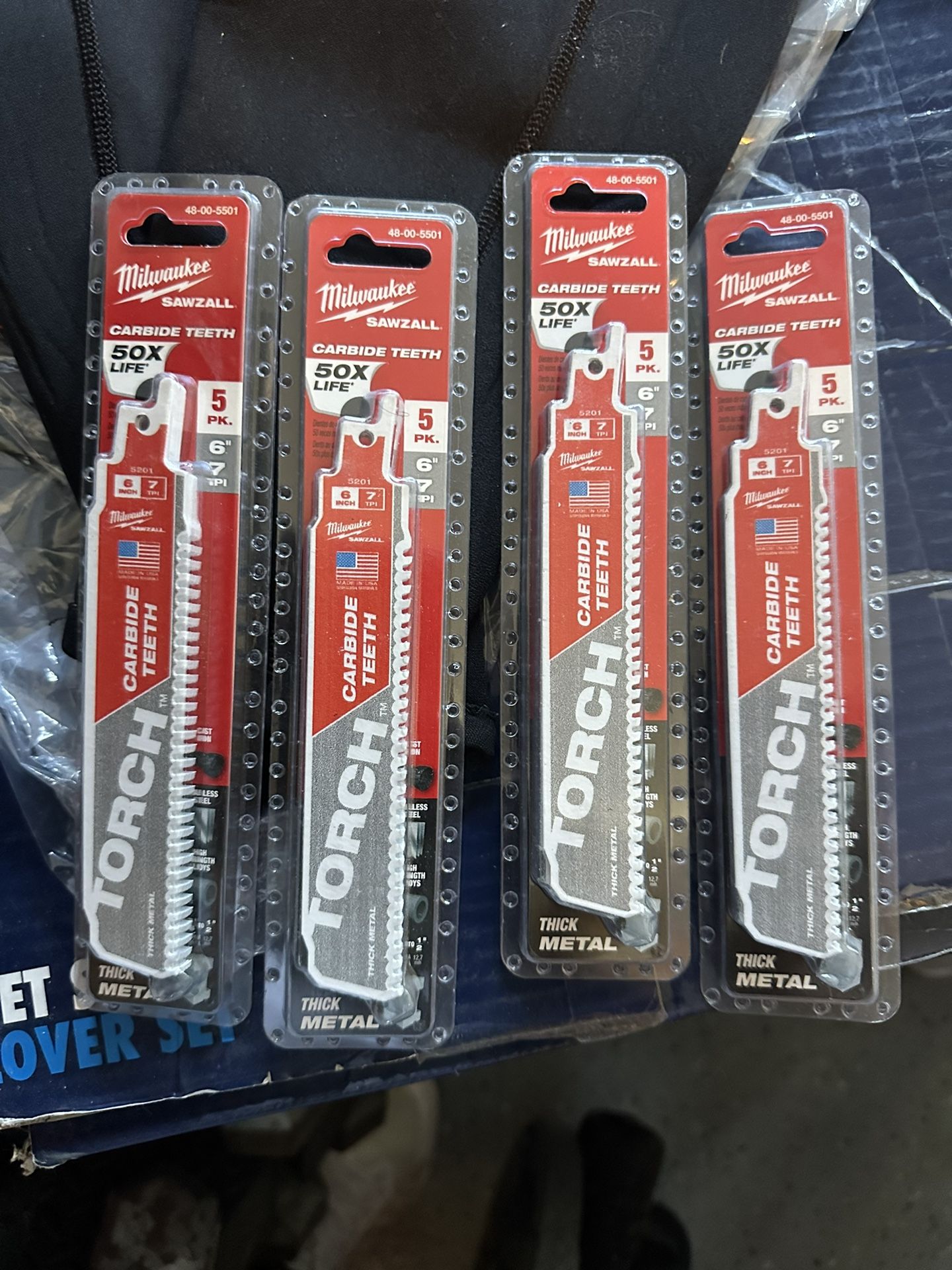 Milwaukee Sawzall 6” Torch Carbide