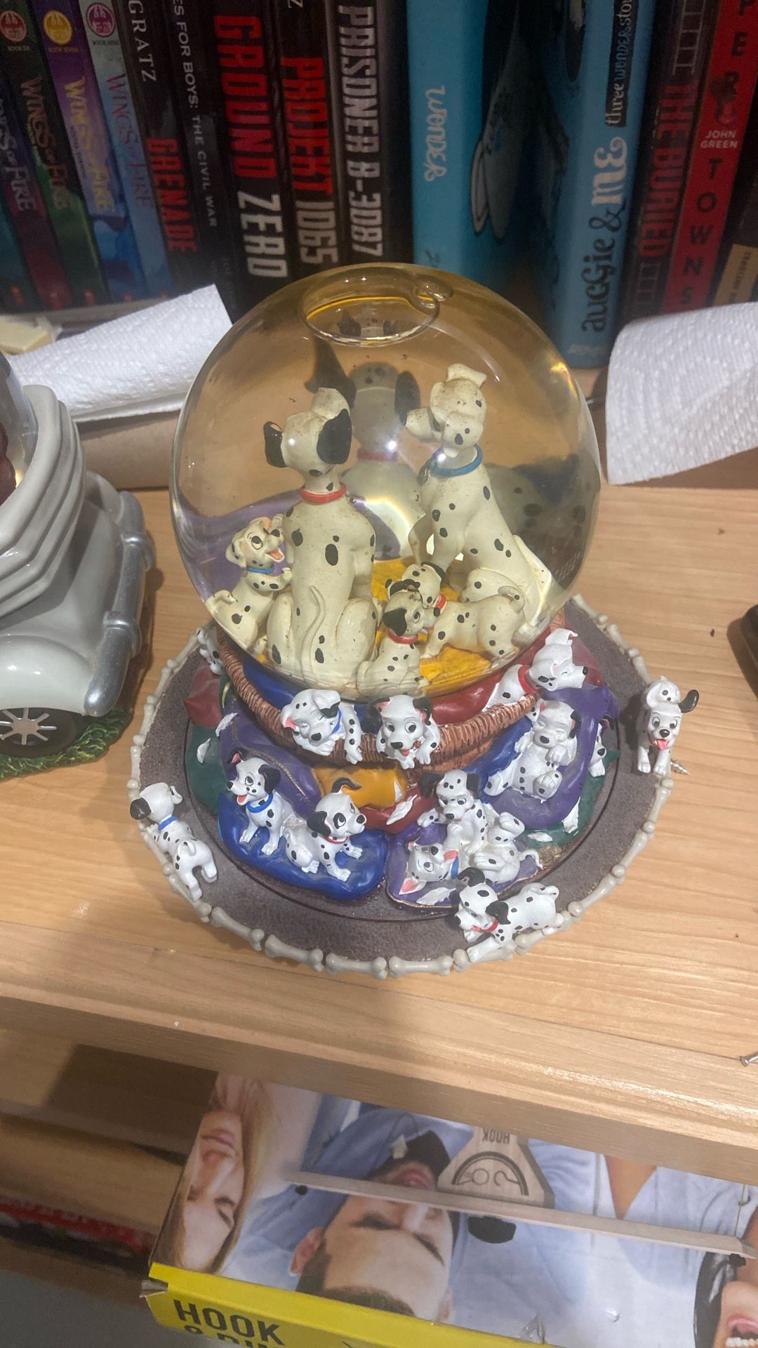 Dalmatian pillow fight music box