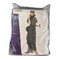 Vampire Adult Women’s Halloween Costume. Size Small (Dress) *Dress With Attached Bustle And Lace Train *Capelette.