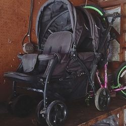 Babyjoy Double Stroller