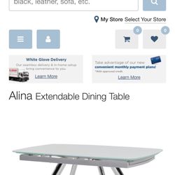 Extendable Dining Table