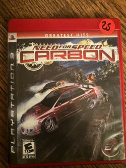 Need for Speed Carbon PS3 Greatest Hits