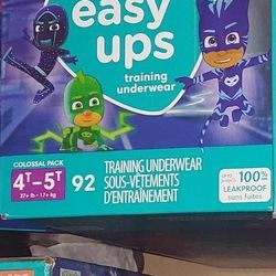 Pj Masks Pampers Easy Ups 2-3t 4t-5t 92 CT New Box for Sale in